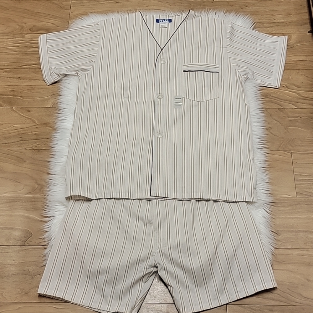 Vintage | Maison Blanche | 2 Piece Pajama Short Set